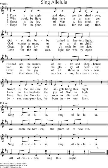 Singing from the Lectionary: Songs, Hymns & Music for Advent 4B (24 December 2017)